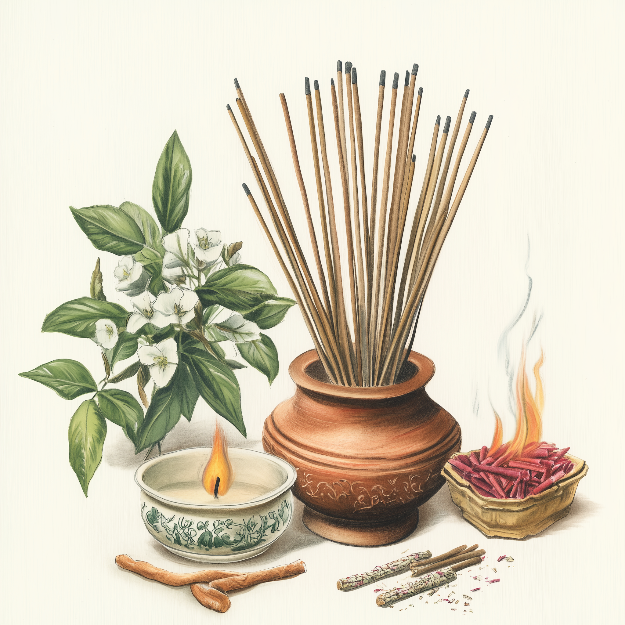 Incenso: O Aroma Sagrado que Conecta Culturas e Tradições - A História ...
